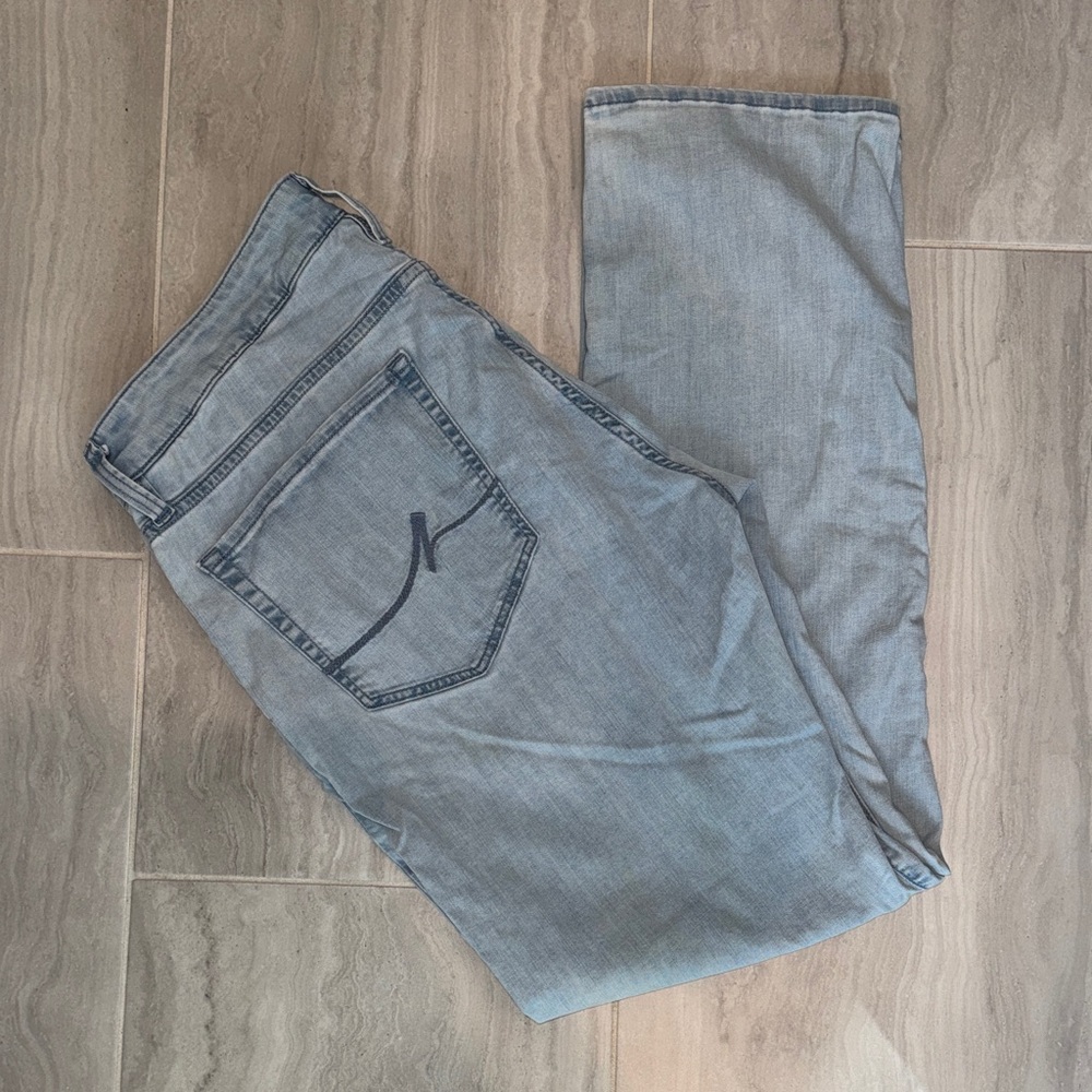 34 Heritage Men's Courage Denim Jeans 34x 32 in Light Blue